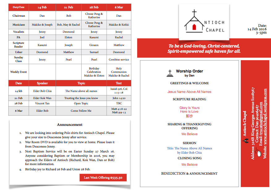Bulletin 2016-02-14 P1